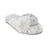 Lemon Women's Watercolor Faux Fur Slide Slippers Lemon