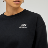 New Balance Uni-ssentials French Terry Crewneck Sweatshirt Womens Apparel Sweatshirts & Fleece