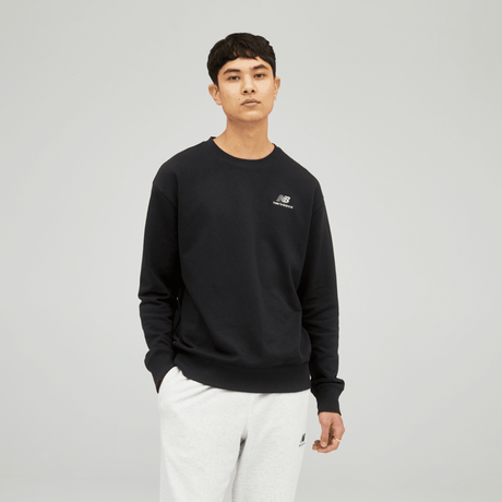 New Balance Uni-ssentials French Terry Crewneck Sweatshirt Womens Apparel Sweatshirts & Fleece
