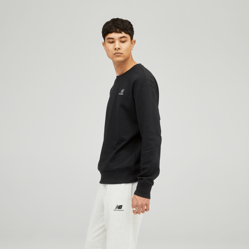 New Balance Uni-ssentials French Terry Crewneck Sweatshirt Womens Apparel Sweatshirts & Fleece