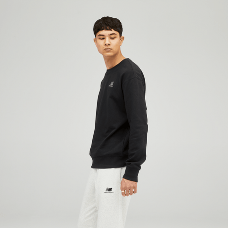 New Balance Uni-ssentials French Terry Crewneck Sweatshirt Womens Apparel Sweatshirts & Fleece