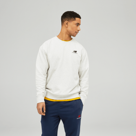 New Balance Uni-ssentials French Terry Crewneck Sweatshirt Womens Apparel Sweatshirts & Fleece