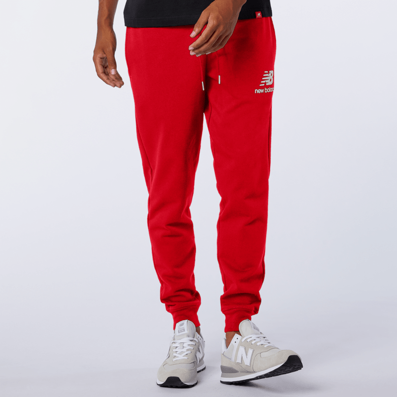 New Balance Men's Essentials Stacked Logo Sweatpants
