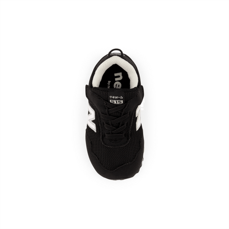 New Balance Infant & Toddler 515 NEW-B Hook & Loop Shoe - NW515BLK Wide Youth Footwear Infant & Toddler