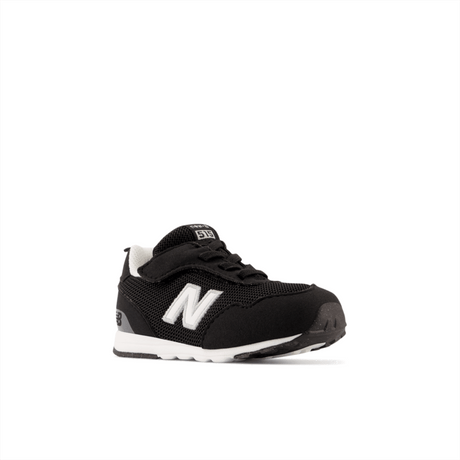 New Balance Infant & Toddler 515 NEW-B Hook & Loop Shoe - NW515BLK Wide Youth Footwear Infant & Toddler