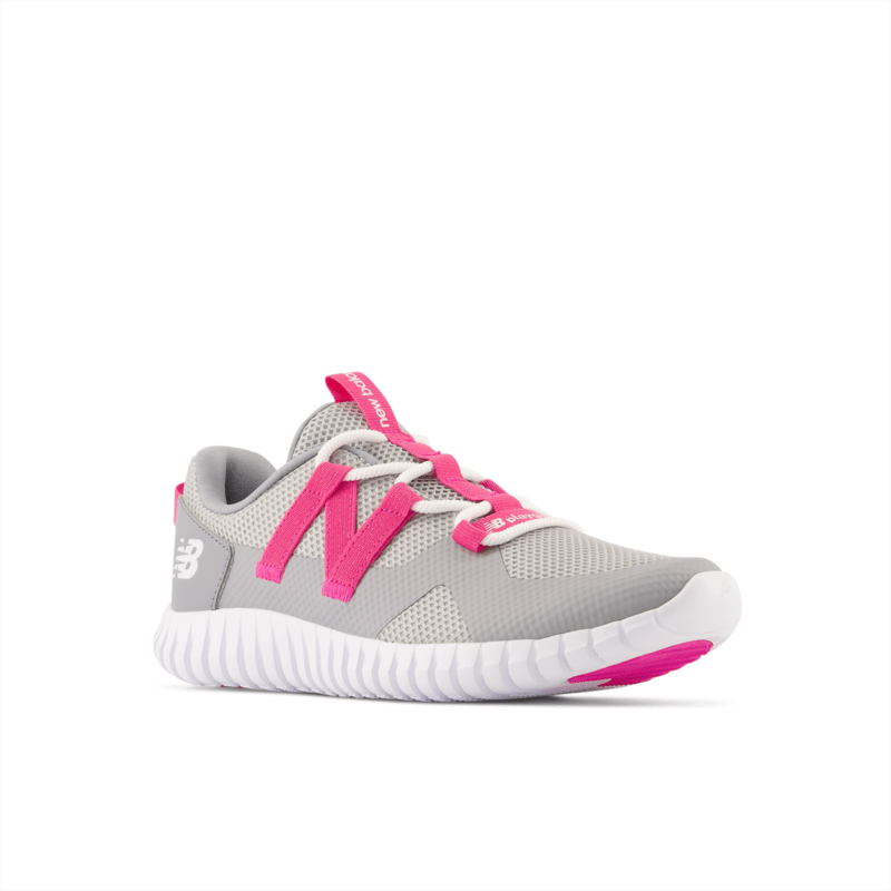 New Balance Youth Girls Playgruv V2 Bungee Running Shoe - GTPGRVAD New Balance