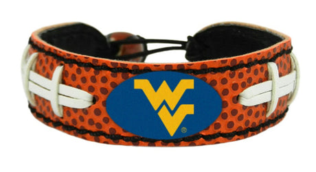Gamewear West Virginia Mountaineers Classic Football Bracelet Fan Gear NCAA West Virginia Mountaineers