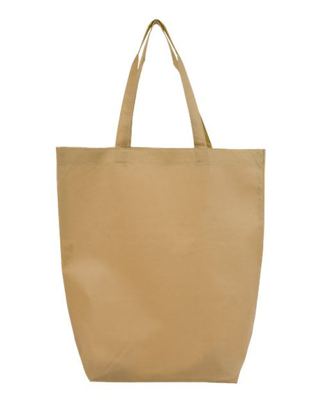 Q-Tees Non-Woven Gusset Bottom Tote Q-Tees