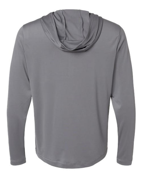 adidas Men's Lightweight Performance Quarter-Zip Hooded Pullover Adidas