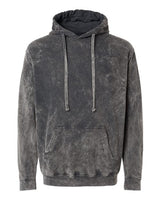 Dyenomite Men's Premium Fleece Mineral Wash Hooded Sweatshirt Dyenomite