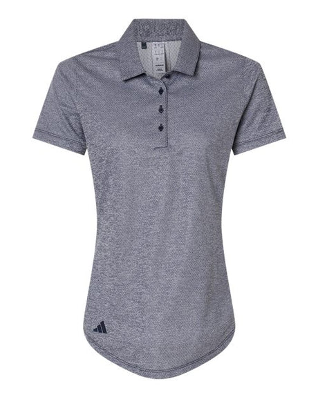 adidas Women's Space Dyed Polo Adidas