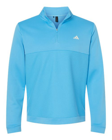 adidas Men's Ultimate365 Textured Quarter-Zip Pullover Adidas
