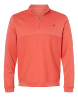 adidas Men's Ultimate365 Textured Quarter-Zip Pullover Adidas