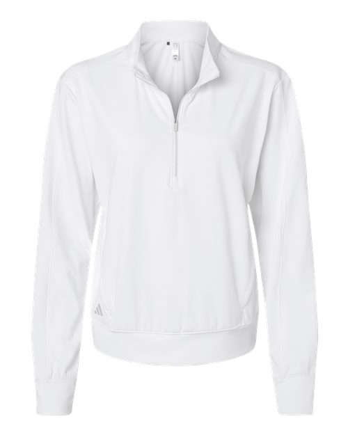 adidas Women's Ultimate365 Textured Quarter-Zip Pullover Adidas