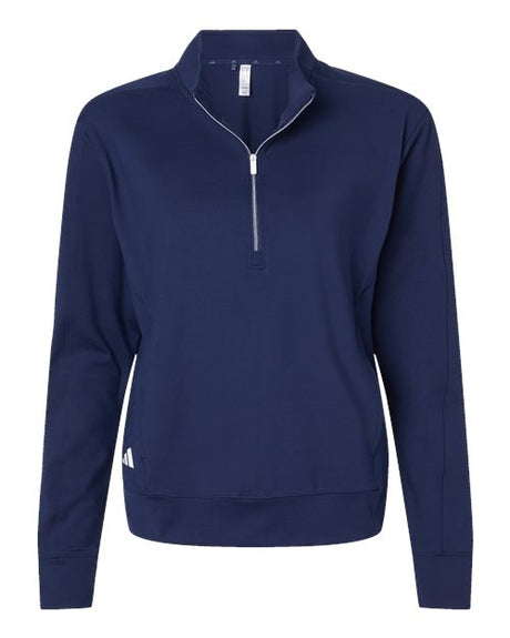 adidas Women's Ultimate365 Textured Quarter-Zip Pullover Adidas