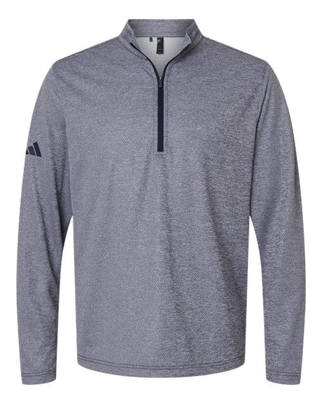 adidas Men's Space Dyed Quarter-Zip Pullover Adidas