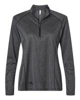 adidas Women's Space Dyed Quarter-Zip Pullover Adidas