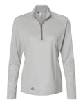 adidas Women's Space Dyed Quarter-Zip Pullover Adidas