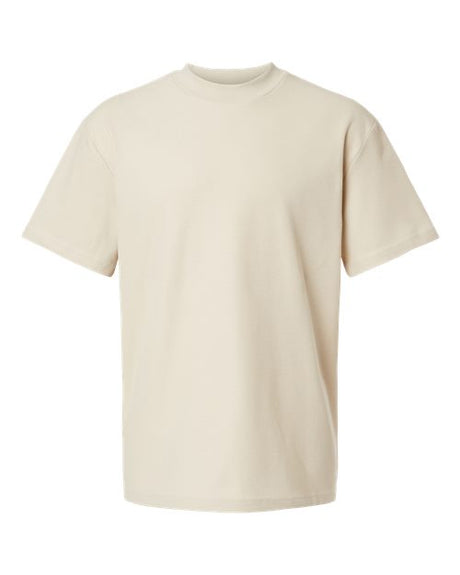 American Women's Apparel Pique Mockneck Tee American Apparel