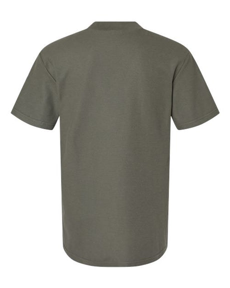 American Women's Apparel Pique Mockneck Tee American Apparel