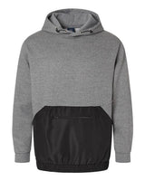 MV Sport Men's Mixed Media Hooded Sweatshirt MV Sport