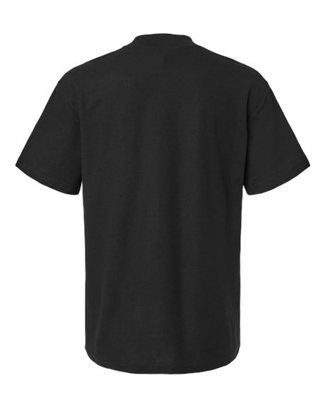 American Women's Apparel Pique Mockneck Tee American Apparel