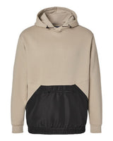 MV Sport Men's Mixed Media Hooded Sweatshirt MV Sport