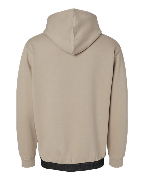 MV Sport Men's Mixed Media Hooded Sweatshirt MV Sport