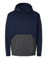 MV Sport Men's Mixed Media Hooded Sweatshirt MV Sport