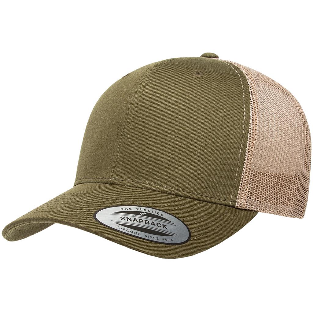 Flexfit Yupoong Classics Retro 2-Tone Trucker Cap FlexFit