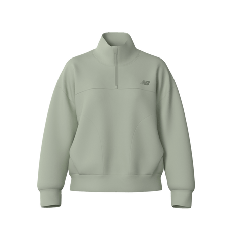 New Balance Women's Tech Knit Oversized Quarter Zip New Balance