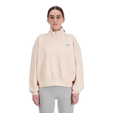 New Balance Women's Tech Knit Oversized Quarter Zip New Balance