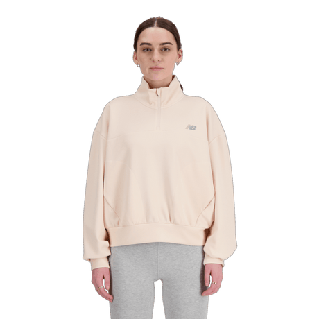 New Balance Women's Tech Knit Oversized Quarter Zip New Balance