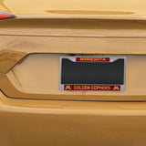 NCAA Minnesota Golden Gophers Chrome Glitter License Plate Frame Fan Gear NCAA Minnesota Golden Gophers