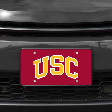 NCAA Southern California Trojans - USC Laser Cut Automobile Tag Fan Gear NCAA Southern California Trojans