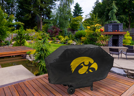 NCAA Iowa Hawkeyes Grill Cover Deluxe Vinyl Fan Gear NCAA Iowa Hawkeyes