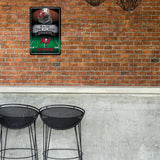 NFL Tampa Bay Buccaneers Large Metal Sign Fan Gear NFL Tampa Bay Buccaneers