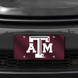 NCAA Texas A&M Aggies Laser Cut Automobile Tag Fan Gear NCAA Texas A&M Aggies