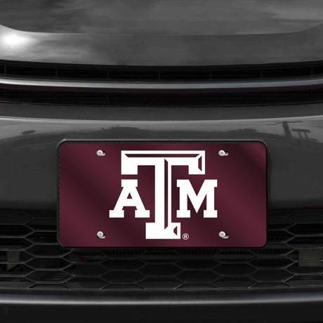 NCAA Texas A&M Aggies Laser Cut Automobile Tag Fan Gear NCAA Texas A&M Aggies