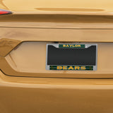NCAA Baylor Bears Chrome Glitter License Plate Frame Fan Gear NCAA Baylor Bears