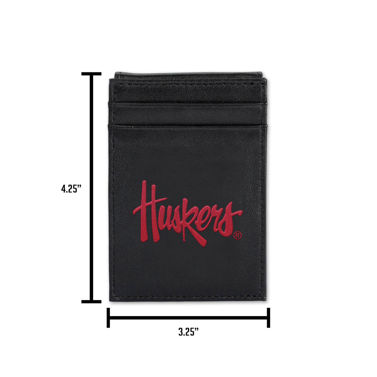 NCAA Ohio State Buckeyes Embroidered Front Pocket Wallet Fan Gear NCAA Ohio State Buckeyes