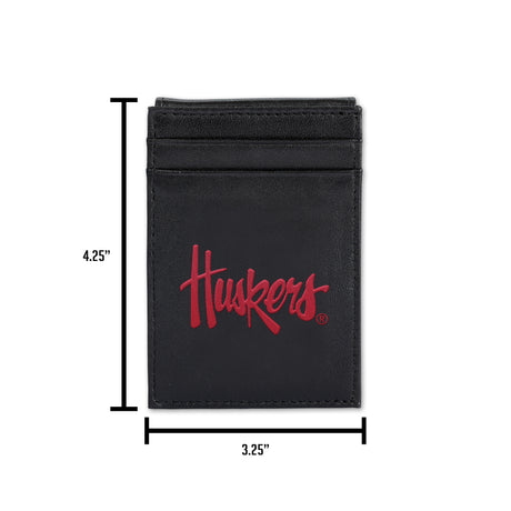 NCAA Ohio State Buckeyes Embroidered Front Pocket Wallet Fan Gear NCAA Ohio State Buckeyes