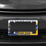 NCAA Kent State Golden Flashes All Over Chrome Frame Fan Gear NCAA Kent State Golden Flashes