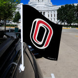 NCAA Nebraska-Omaha Mavericks Car Flag Fan Gear NCAA Nebraska-Omaha Mavericks