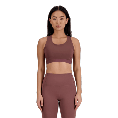 New Balance Women's Sleek Medium Support Pocket Sports Bra New Balance