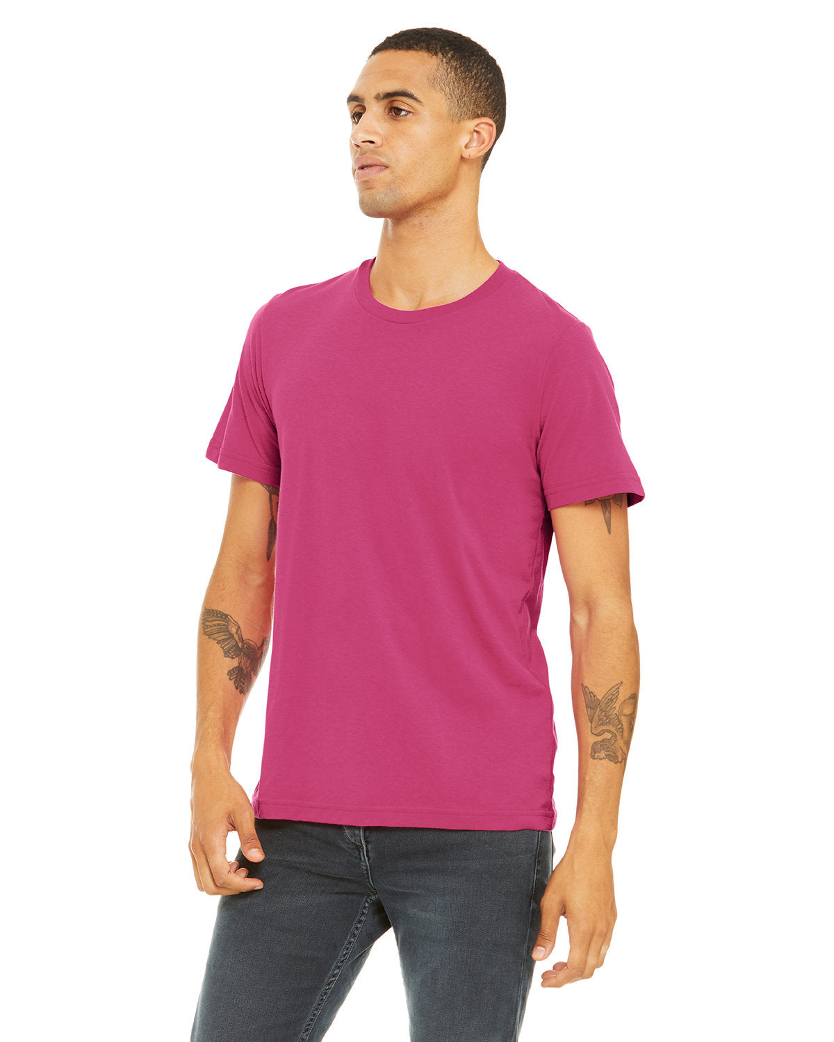 BELLA + CANVAS Unisex Texture Tee Mens Apparel Shirts & Tops
