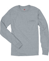 Hanes Men's Authentic-T Long-Sleeve Pocket T-Shirt Hanes