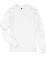 Hanes Men's Authentic-T Long-Sleeve Pocket T-Shirt Hanes