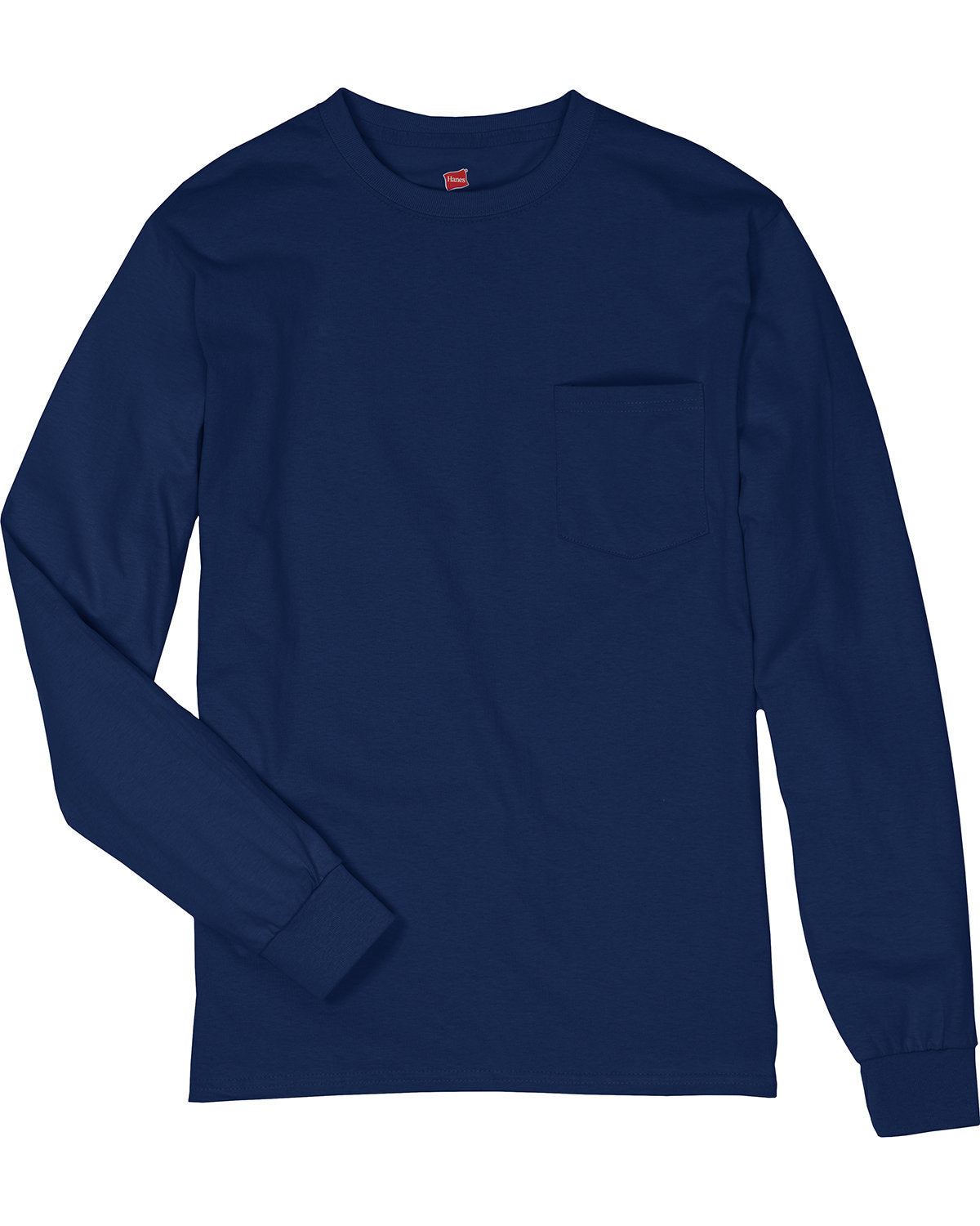 Hanes Men's Authentic-T Long-Sleeve Pocket T-Shirt Hanes