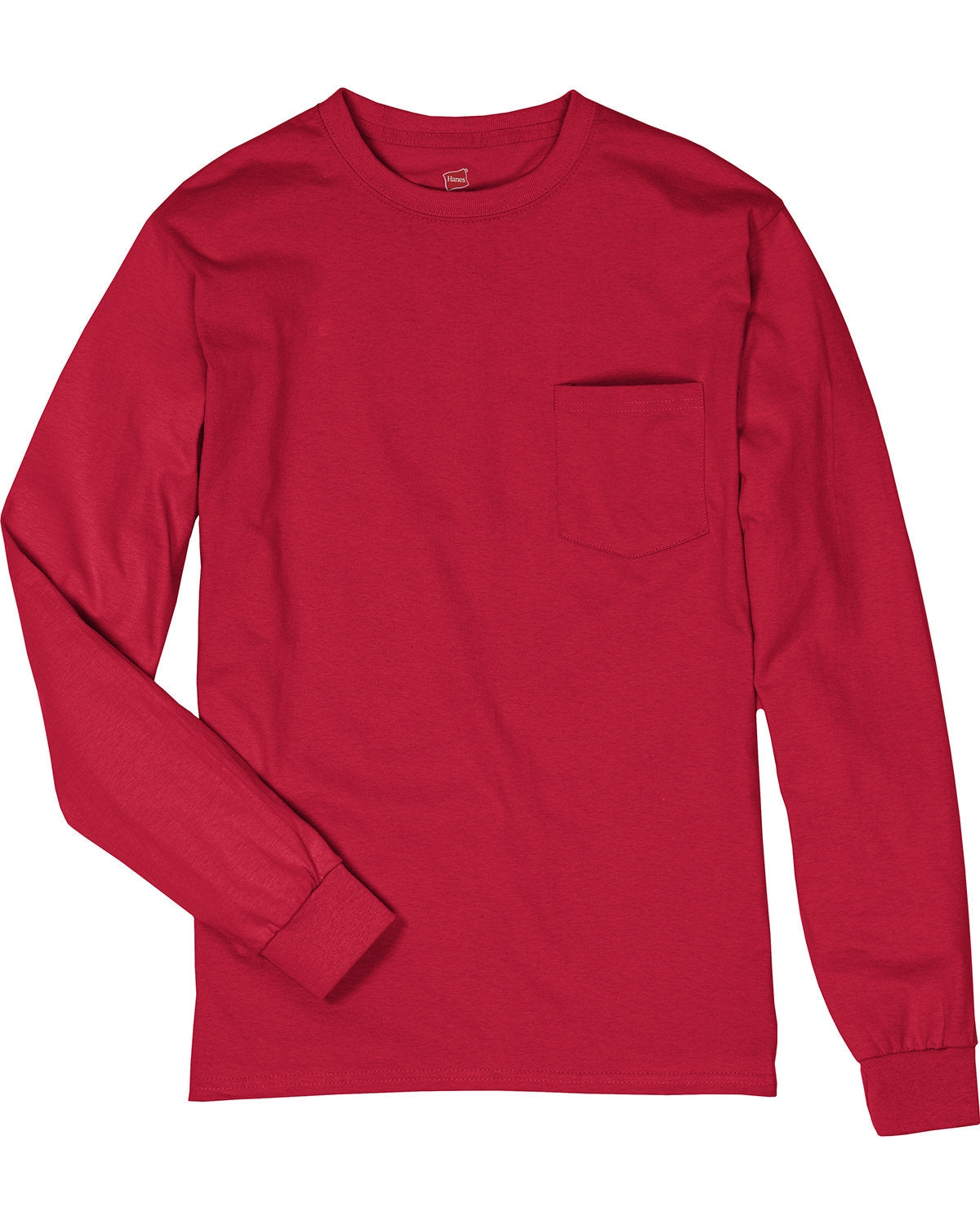 Hanes Men's Authentic-T Long-Sleeve Pocket T-Shirt Hanes